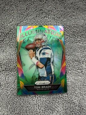 2017 Tom Brady Prism Illumination green parallel
